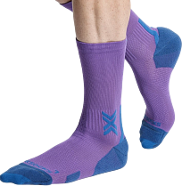 Носки X-Socks Run Discover Crew Neobergine/X Black