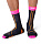 Носки X-Socks Trailrun Terraskin Expert Crew X Black/Fluo Pink/Blazing Orange - Фото 3 малая