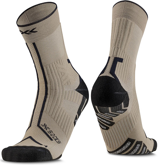 Носки X-Socks Trailrun Terraskin Expert Crew Sand/Dark Sand - Фото 1 большая