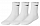 Носки Mizuno Training 3P White/White/White - Фото 1 малая