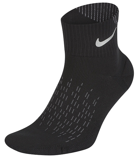 Носки Nike Spark Cush Ankle Black/Reflective - Фото 1 большая