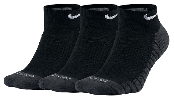 Носки Nike Everyday Max Cushioned NS 3pr Black/Anthracite/White - Фото 1 большая