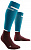 Носки женские CEP C124W The Run Compression Tall Petrol/Dark Red - Фото 1 малая