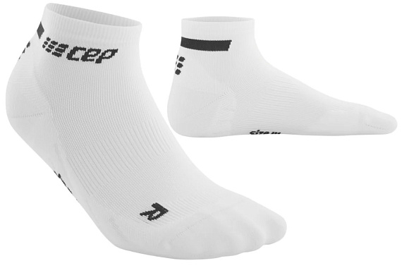 Носки женские CEP C094W The Run Compression Low Cut White - Фото 1 большая
