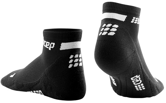 Носки женские CEP C094W The Run Compression Low Cut Black - Фото 2 большая
