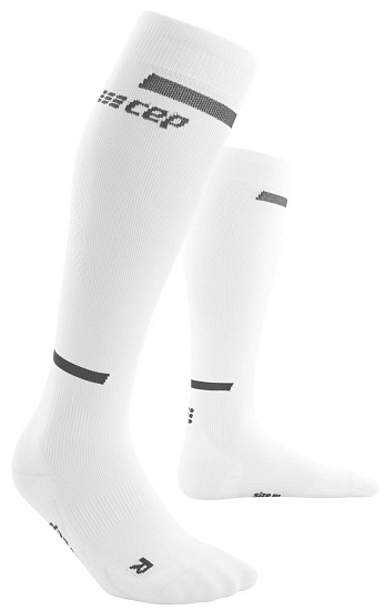 Носки мужские CEP C124M The Run Compression Tall White - Фото 1 большая