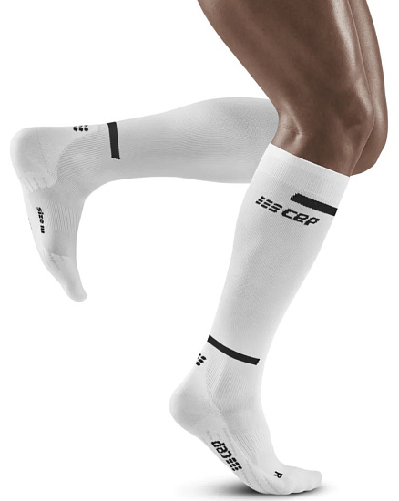 Носки мужские CEP C124M The Run Compression Tall White - Фото 3 большая