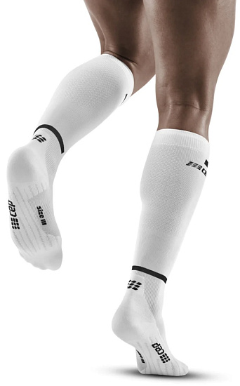 Носки мужские CEP C124M The Run Compression Tall White - Фото 4 большая
