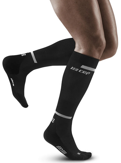 Носки мужские CEP C124M The Run Compression Tall Black - Фото 3 большая