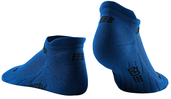 Носки мужские CEP C004M The Run Compression No Show Blue - Фото 2 большая