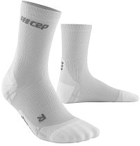 Носки мужские CEP C2UUM Core Run Ultralight Mid Cut Carbon White