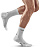 Носки мужские CEP C2UUM Core Run Ultralight Mid Cut Carbon White - Фото 3 малая