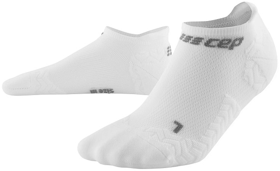 Носки женские CEP C0UUW Ultralight No Show White - Фото 1 большая