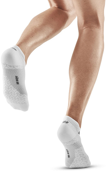Носки женские CEP C0UUW Ultralight No Show White - Фото 4 большая
