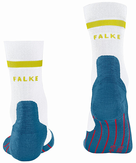 Носки мужские Falke RU4 Белый/Желтый - Фото 2 большая