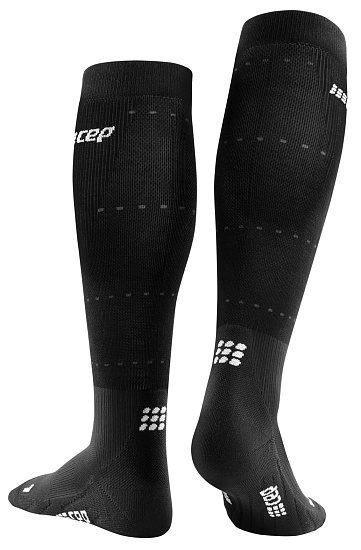 Носки мужские CEP CR212M Infrared Recovery Compression Tall Black/Black - Фото 2 большая