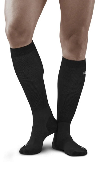 Носки мужские CEP CR212M Infrared Recovery Compression Tall Black/Black - Фото 3 большая