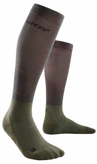 Носки мужские CEP CR212M Infrared Recovery Compression Tall Forest Night - Фото 1 большая