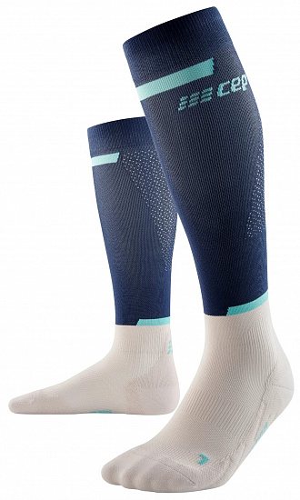 Носки мужские CEP C124M The Run Blue/Off White - Фото 1 большая