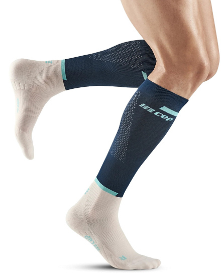 Носки мужские CEP C124M The Run Blue/Off White - Фото 3 большая