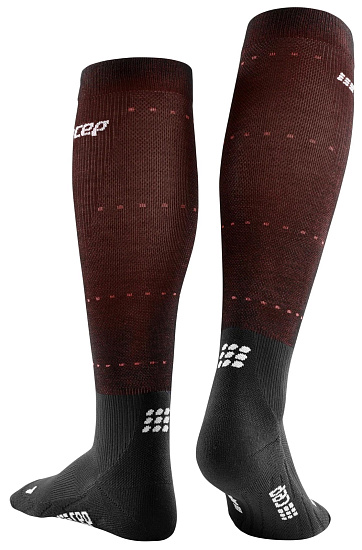 Носки мужские CEP CR212M Infrared Recovery Black/Red - Фото 2 большая