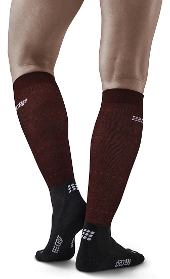 Носки мужские CEP CR212M Infrared Recovery Black/Red - Фото 4 большая