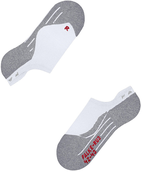 Носки мужские Falke RU3 Comfort Invisible White-Mix - Фото 7 большая
