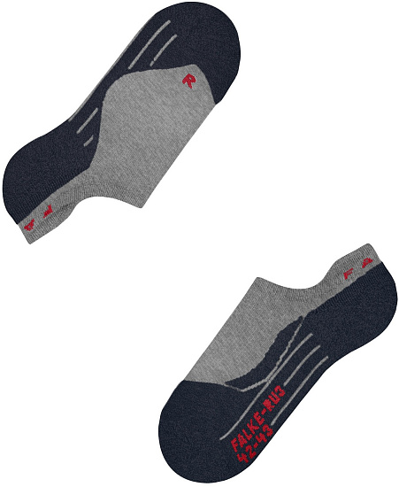 Носки мужские Falke RU3 Comfort Invisible Lightgrey - Фото 7 большая