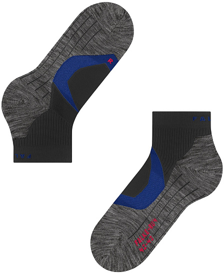 Носки мужские Falke RU4 Endurance Cool Short Black - Фото 7 большая