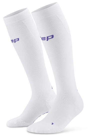 Носки женские CEP C1UUW Run Ultralight Compression Tall 4.0 White - Фото 3 большая