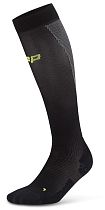 Носки женские CEP C1UUW Run Ultralight Compression Tall 4.0 Black/Grey