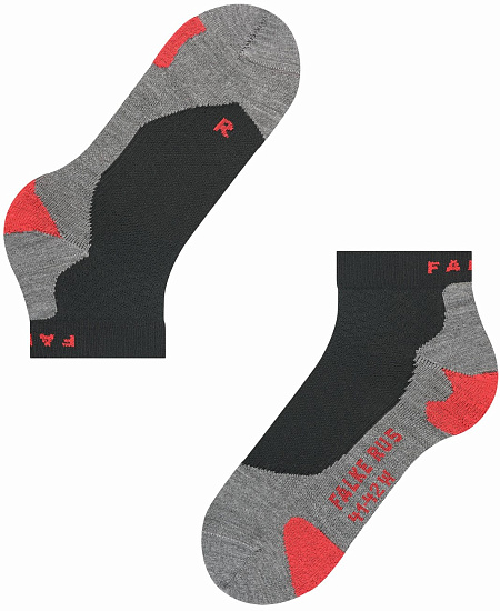 Носки женские Falke RU5 Race Short Black - Фото 6 большая