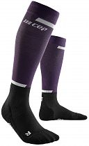 Носки женские CEP C124W The Run Violet/Black
