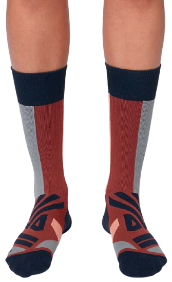 Носки женские On High Ox/Navy - Фото 2 большая
