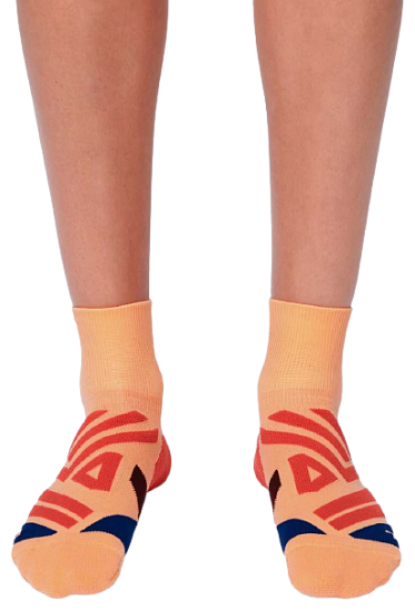 Носки женские On Mid Coral/Navy - Фото 2 большая