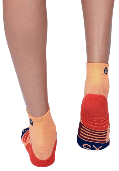 Носки женские On Mid Coral/Navy - Фото 4 большая