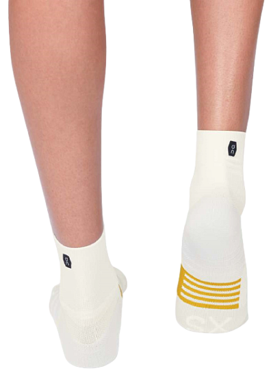 Носки женские On Mid White/Ice - Фото 4 большая