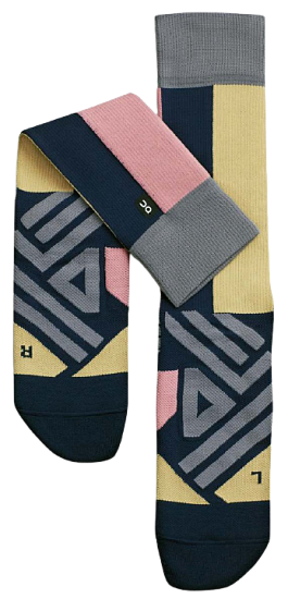 Носки мужские On High Navy/Dustrose - Фото 1 большая