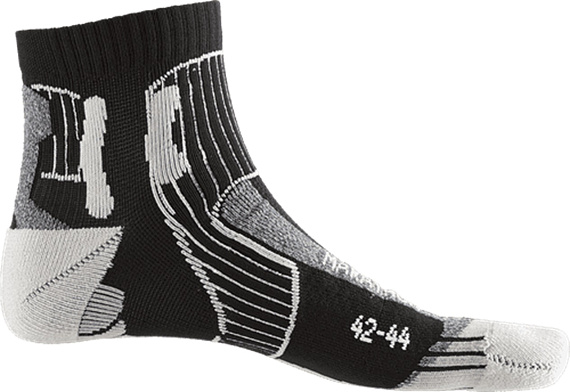 Носки X-Socks Marathon Energy Black/Anthracite Print - Фото 2 большая