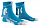 Носки X-Socks Run Speed One Teal Blue/Arctic White - Фото 1 малая