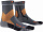 Носки X-Socks Run Fast Pearl Grey/Sunset Orange - Фото 1 малая