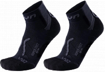 Носки мужские UYN Run Super Fast 2Prs Black/Anthracite