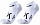 Носки мужские UYN Run Super Fast 2Prs White/Black - Фото 1 малая