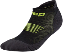 Носки женские CEP C005W Core Run No Show 5.0 Black/Lime