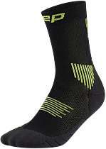 Носки женские CEP C105W Core Run Mid Cut 5.0 Black/Lime