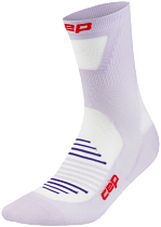 Носки женские CEP C2UPW Pro Run Ultralight Mid Cut Lilac