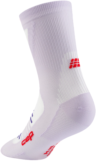 Носки женские CEP C2UPW Pro Run Ultralight Mid Cut Lilac - Фото 2 большая