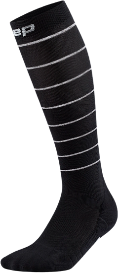 Носки мужские CEP C125RM Pro Run Reflective Tall 2.0 Black - Фото 1 большая