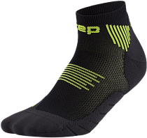 Носки мужские CEP C095M Core Run Low Cut 5.0 Black/Lime