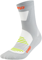 Носки мужские CEP C2UPM Pro Run Ultralight Mid Cut Grey